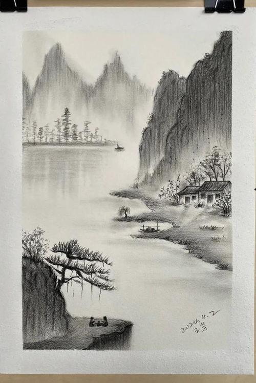 素描山水视频,视频教程解析与创作心得